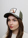 Бейсболка GOORIN BROTHERS арт. 101-1434 (оливковый / белый)